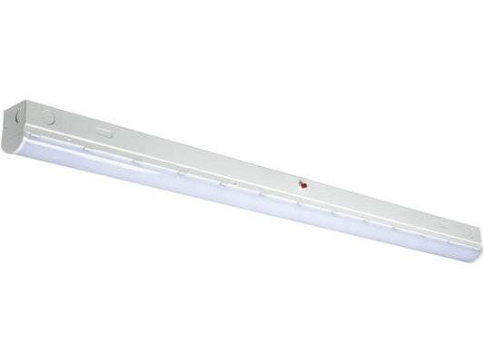Energetic Lighting 48" LED Strip/Stairwell Fixture With Occupancy Sensor and Battery Backup - Wattage and Color Selectable