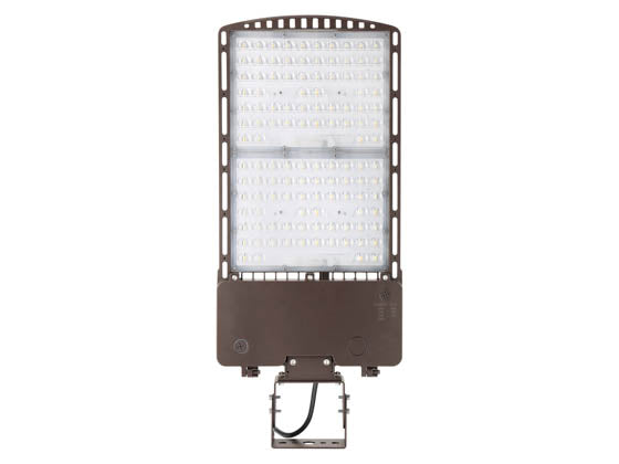 Dimmable LED Area Fixture With Yoke Mount & Photocell - Wattage Selectable (120W/180W/240W/300W) & Color Selectable (3000K/4000K/5000K) - 1000 Watt Equivalent