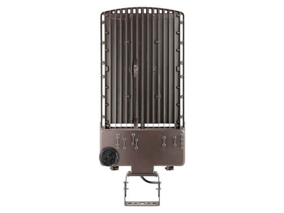 Dimmable LED Area Fixture With Yoke Mount & Photocell - Wattage Selectable (120W/180W/240W/300W) & Color Selectable (3000K/4000K/5000K) - 1000 Watt Equivalent