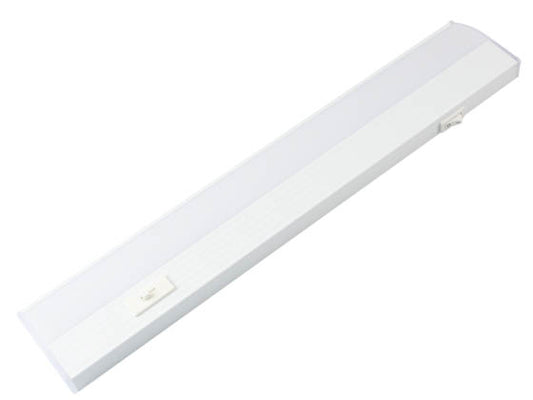 TCP Dimmable 15" 4 Watt White Color Selectable (3000K/4000K/5000K) LED Undercabinet Light Fixture - Power Cord Included