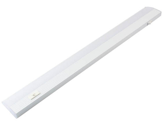 TCP Dimmable 24" 7 Watt White Color Selectable (3000K/4000K/5000K) LED Undercabinet Light Fixture - Power Cord Included
