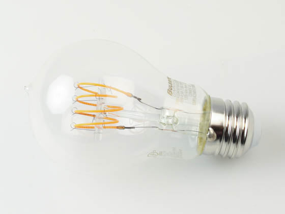 Bulbrite Dimmable 4.5W 2100K Curved Filament Loop A-19 LED Bulb