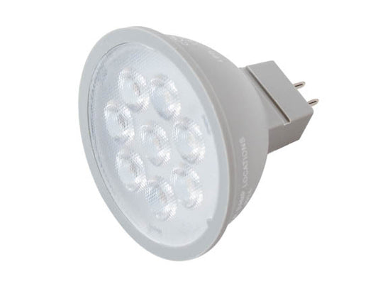 Satco 6 Watt 24V AC/DC LED MR-16 Lamp - 40 Degree Beam Angle - 3000K