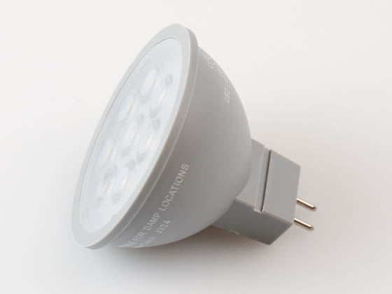 Satco 6 Watt 24V AC/DC LED MR-16 Lamp - 40 Degree Beam Angle - 3000K