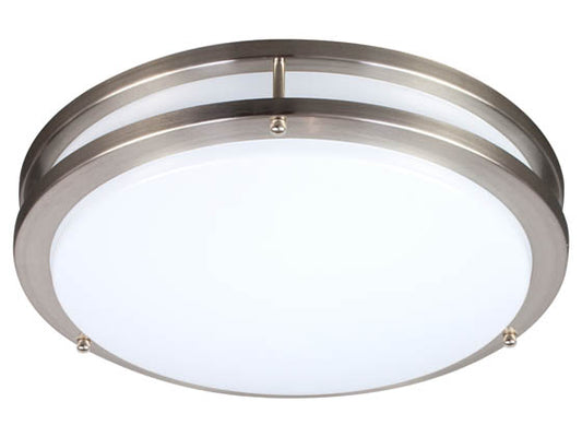 Energetic Lighting Dimmable 14" - 28 Watt Flush Mount LED Ceiling Fixture - Color Selectable - 93 CRI