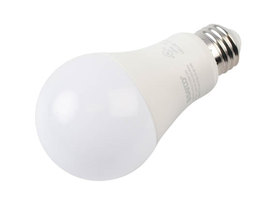 Satco 8.8 Watt 5 Color Selectable A-19 LED Bulb - 60 Watt Incandescent Equivalent