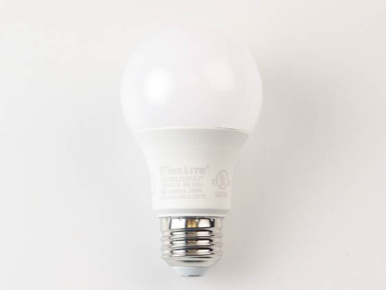 Maxlite Dimmable 8 Watt 3000K A19 LED Bulb