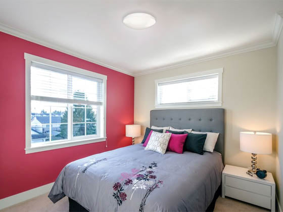 Juno Dimmable 11" - 17.2 Watts - 120V LED Flush Mount Fixture - Color Selectable - Interchangeable Trim