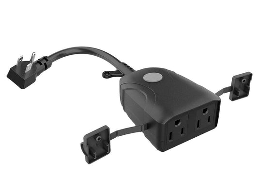 Feit Electric Dual Outlet Outdoor Wi-Fi Smart Plug