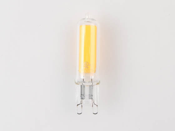 Bulbrite Dimmable 3.5W 2700K Clear T4 LED Bulb with G9 Base - 120 Volt