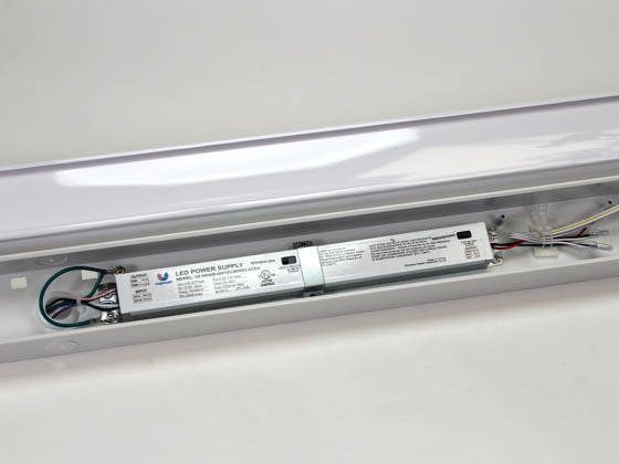 Halco Dimmable 4' Wattage Selectable (30W/40W/50W) and Color Selectable (3500K/4000K/5000K) LED Strip Fixture