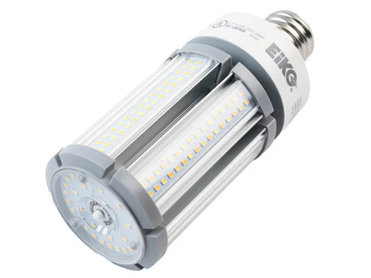 Eiko Wattage and Color Selectable LED Corn Bulb - Replaces 70W-100W HID Lamps - Ballast Bypass - E39 Base