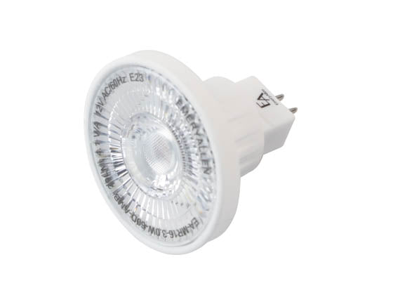 EmeryAllen 3 Watt MR-16 Amber Turtle Safe Bulb -Non-Dimmable